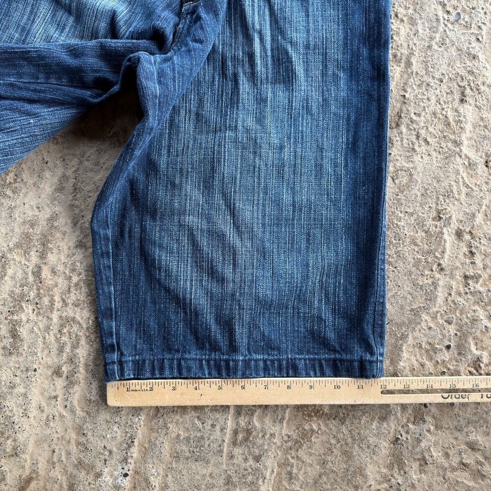 Vintage Southpole Jean Shorts Jorts Y2k 00s Skate Jessie Pinkman Grunge 34 Dark View 4